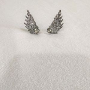 Silver Wings Earrings 🪽