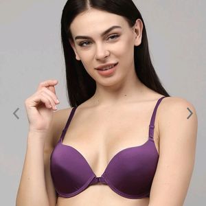 Padded Front Hook Bra With One Extra Way To Style