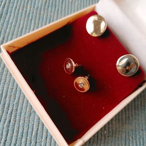 Adorable Gold finish Studs