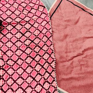 Maroon Salwar Kurta Set