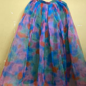 Multi Colour Skirt And Top