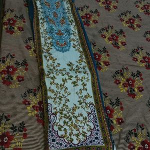 Unstitched Pakistani Suit