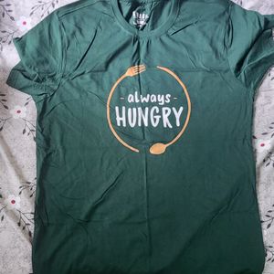 Always Hungry Tshirt Green