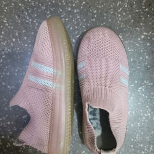 Pink Shoes For Girls - Size 7