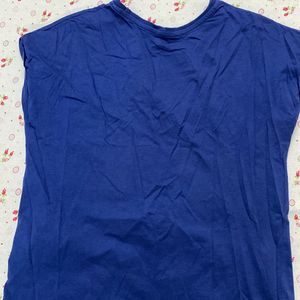 Navy Blue Regular Fitting T-Shirt