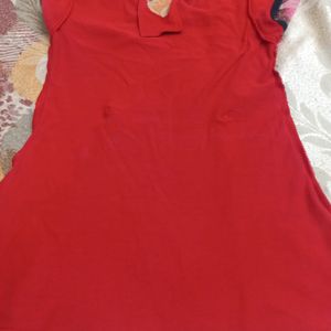 Red Frock For Girls