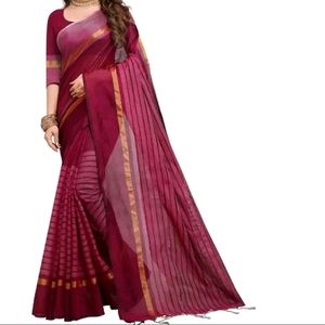 Cotton Silk New Saree