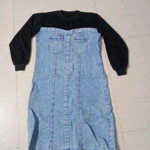 Blue Denim Dress