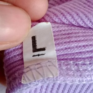 Lavender Sweater For Girls