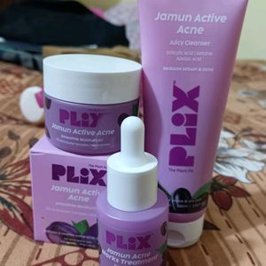 Plix Jamun Acne Combo Serum 30ml Facewash 100ml