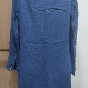 Denim Long Shirt