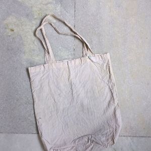 Cream Tote Bag