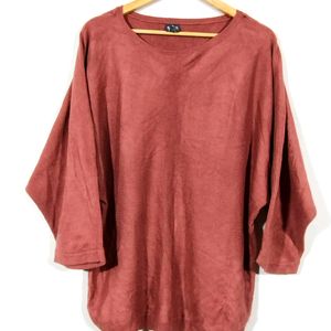 Peach Loose Fit Casual Top (Women)