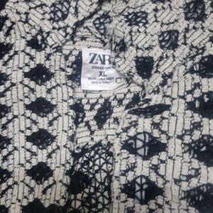 Zara Authentic Crochet Shirt So Beautiful In Real