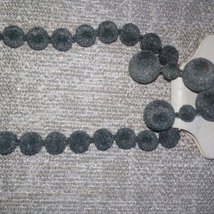 New Grey Necklace Set With Earrings