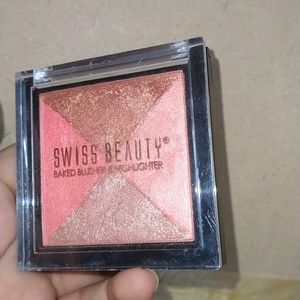 Swiss Beauty Baked And Blusher Highlighter