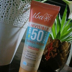 Iba Invisible SPF50 Sunscreen Broad Spectrum