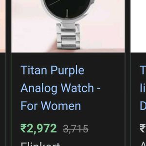 Titan Analog Watch