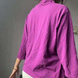 Korean Soft Purple Top