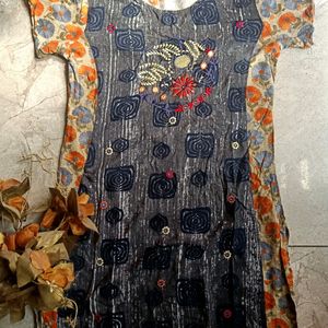 🔥Pure Cotton Women Kurti with Thread Work 🔥