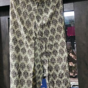 Rayon Kurti Plazo Set