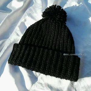 Crochet Beanie With Pom²