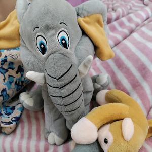 Soft Toy 🐒🐘