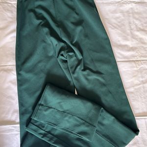 Green Bell Botton Girls Party Wear Trouser