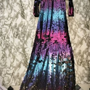 Multicolor Designer Dress