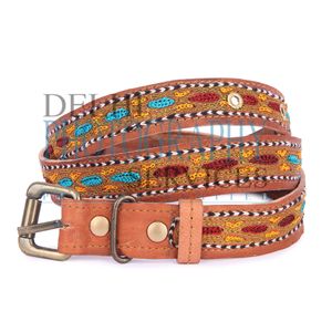 Raw Leather Waist Belt