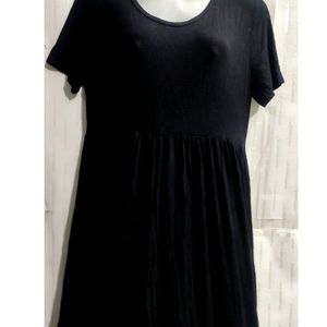 Black Long Dress For women's