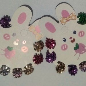 Metallic 20 Pcs Mini Claw Clips For Kids