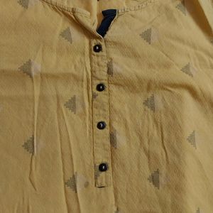 Beautiful Yellow Kurta