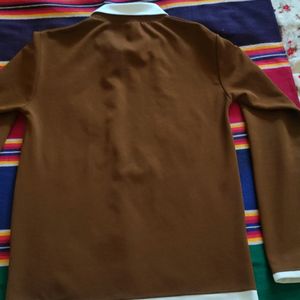 BROWN FULL T-SHIRT FOR MEN