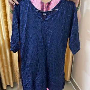 Short Shimmery Kurti