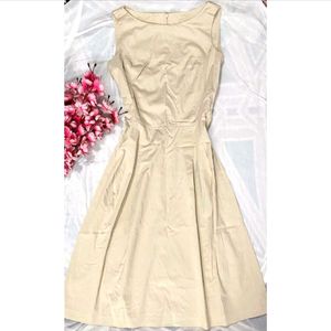 Beige Dress- Made In US