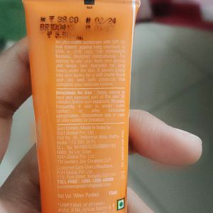 Joy Sunscreen Ultra Matte Dry Touch