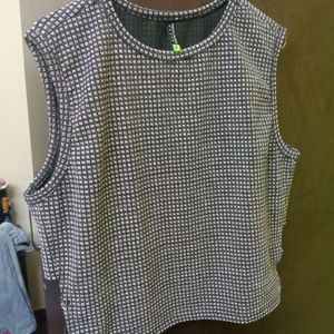 Party Crop Tops, Silver Grey Colour