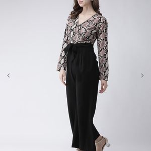 Kassually Animal Print Jumpsuit