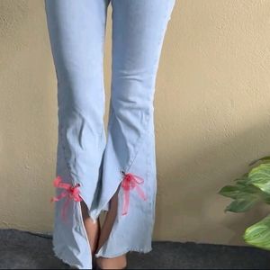 Flared High Waist Jeans🎀