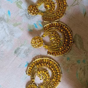 Jhumka Tika Set