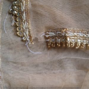 Golden Net Dupatta