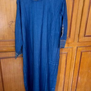 Gorgeous Navy Blue Kurthi