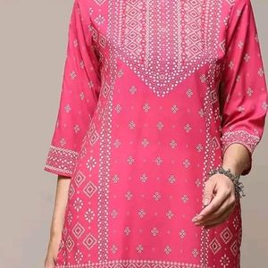 Biba Ethnic Straight Kurti