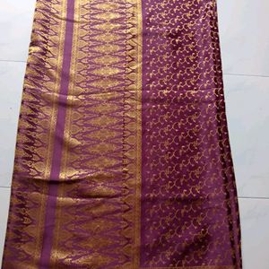 Purple 💜 Saree