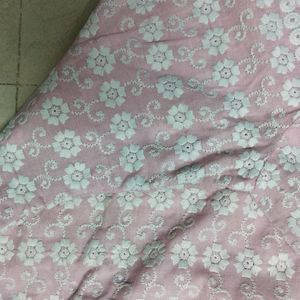 Pink Chikankari Kurti