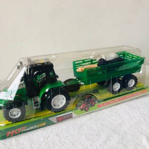 Farmer Tractor Set With Animal