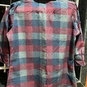 Red Blue Shaded Shirt Price Drop