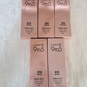 Lakme 9to5 Primer+Matte Foundation AT 180rs