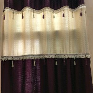 Window curtain combo